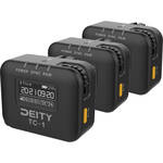 Deity Microphones TC-1 Wireless Timecode Generator Box 3-Pack Kit (Bluetooth, 2.4 GHz) for the Z CAM E2-F6 II 6K