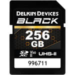 Delkin Devices 256GB BLACK UHS-II SDXC Memory Card for the Olympus E-M1 III
