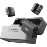 DJI Mic Mini 2-Person Compact Wireless Microphone System for Camera & Smartphone (2.4 GHz) for the Ricoh GR IV Monochrome