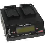 Dolgin Engineering TC200 Ultra-Fast Two-Position Battery Charger for Sony NP-FM500H for the Sony A99 II