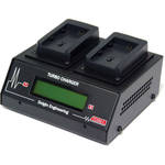 Dolgin Engineering TC200-i Two Position Battery Charger for Canon LP-E8 with Test Discharge Module for the Canon 700D