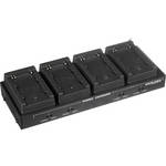 Dolgin Engineering TC40 Four-Position Simultaneous Battery Charger for Sony BP-U30, BP-U60, BP-U90 for the Blackmagic PYXIS 12K