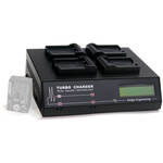 Dolgin Engineering TC400 Fast Four-Position Battery Charger with Diagnostics Display for Panasonic DMW-BLC12 Batteries for the Panasonic FZ300