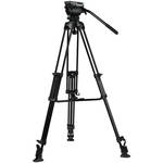 E-Image EG04AS 2-Stage Aluminum Tripod System with GH04 Dual-Base Fluid Head for the Sony A7R V
