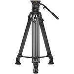 E-Image EG05A2 Two-Stage Aluminum Tripod with GH05 Head (75mm) for the Sony FX2
