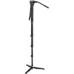 E-Image MA800 4 Stage Aluminum Monopod With 630FH Fluid Head for the Canon RP