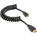 Elvid 4K Coiled High-Speed Mini-HDMI to HDMI Cable (3') for the Canon RP