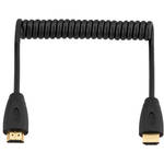 Elvid HDMIAA-030-C Coiled High-Speed HDMI Cable (11 to 36