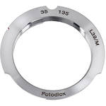 FotodioX M39 Lens to Leica M Camera Adapter (35mm/135mm Frame Lines) for the Leica M11 Monochrom