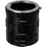 FotodioX Macro Extension Tube Set for Canon EOS M (EF-M) Cameras: for Extreme Close-Up Photography for the Canon M50 II