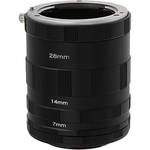 FotodioX Macro Extension Tube Set for Micro Four Thirds (MFT, M4/3) Cameras: for Extreme Close-Up Photography for the Ricoh GR IV Monochrome