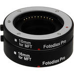 FotodioX Pro Automatic Macro Extension Tube Kit for Micro Four Thirds for the Ricoh GR IV Monochrome