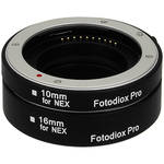 FotodioX Pro Automatic Macro Extension Tube Kit for Sony E for the Viltrox AF 56mm F1.2 Pro