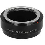 FotodioX Pro Mount Adapter for Miranda Lens to Nikon 1-Series Camera for the Nikon 1 J5