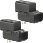 Genaray 2 x NP-F770 4400mAh Batteries & 2 x Compact Chargers Kit for the Z CAM E2 4K