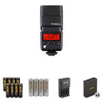 Godox TT350C Mini Thinklite Flash with Accessories Kit for Canon Cameras for the Canon 1D X III