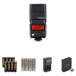 Godox TT350O Mini Thinklite Flash with Accessories Kit for Olympus/Panasonic Cameras for the Panasonic S1R