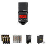 Godox TT350S Mini Thinklite Flash with Accessories Kit for Sony Cameras for the Sony A6300