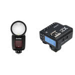 Godox V1 TTL Flash and X2 Flash Trigger for Olympus and Panasonic for the Ricoh GR IV Monochrome