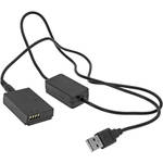 GyroVu USB to Canon LP-E12 Dummy Battery Cable (40