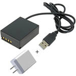 GyroVu USB to Olympus BLH-1 Dummy Battery Intelligent Cable&nbsp;with 3.1A Power Supply (40