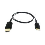 HYPER HyperThin Mini-HDMI to HDMI Cable (2.6', Black) for the Canon M3