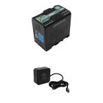 IDX System Technology SB-U50 PD 48Wh Battery Kit with UC-PD1 Pocket Fast Charger/Power Supply (Sony BP-U) for the Blackmagic PYXIS 6K