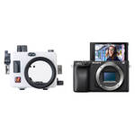 Ikelite Underwater Housing and Sony Alpha a6400 Mirrorless Digital Camera Body Kit for the Sony A6400