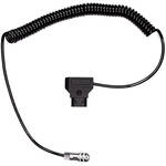 IndiPRO Tools Coiled D-Tap to 2-Pin Cable for Blackmagic Pocket 4K & 6K (18-40