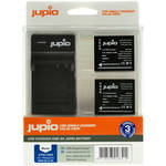 Jupio Pair of DMW-BLG10 Batteries and USB Single Charger Value Pack for the Panasonic ZS80