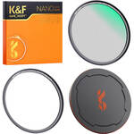 K&F Concept Nano-X Magnetic Black Mist Filter 1/4 with Adapter Ring & Lens Cap (67mm) for the Viltrox AF 56mm F1.2 Pro