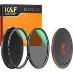 K&F Concept Nano-X Series MCUV & CPL Filter Kit (77mm) for the Canon RF 24-105mm F4L IS