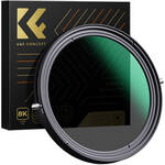 K&F Concept Nano-X Series Variable ND & CPL 2-in-1 Filter (72mm, 1 to 5-Stop) for the Olympus 12-100mm F4.0 IS Pro