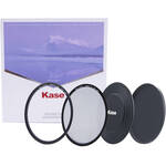 Kase Skyeye Magnetic Filter Starter Kit with MCUV, CPL, Front and Rear Caps (77mm) for the Nikon Z 28-400mm F4-8 VR