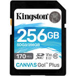 Kingston 256GB Canvas Go! Plus UHS-I SDXC Memory Card for the Sony a5100