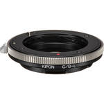 KIPON Basic Adapter for Contax G-Mount Lens to Leica L-Mount Camera for the Blackmagic PYXIS 6K