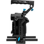 Kondor Blue Base Rig for Panasonic Lumix S1H Series (Raven Black) for the Panasonic S1H