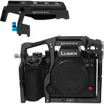 Kondor Blue Cage with Top Handle for Panasonic Lumix S1R II (Raven Black) for the Panasonic S1R II
