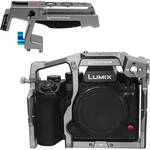 Kondor Blue Cage with Top Handle for Panasonic Lumix S1R II (Space Gray) for the Panasonic S1R II