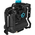 Kondor Blue Camera Cage for Canon EOS R5/R5 C//R6/R with Battery Grip (Cage Only, Raven Black) for the Canon R5