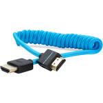Kondor Blue Coiled High-Speed HDMI 2.0 Braided Cable (12 to 24