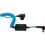 Kondor Blue D-Tap to 19.5V Regulated DC Coiled Cable for Sony FX9/FX6 for the Sony FX9