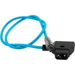 Kondor Blue D-Tap to 2-Pin Power Cable for BMPCC 6K/4K (Blue, 20