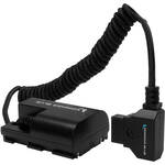 Kondor Blue D-Tap to Canon LP-E6 Dummy Battery Cable (Raven Black, 16-36