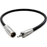 Kondor Blue Mini-XLR Male to Locking 3.5mm Stereo Cable for BMPCC 6K/4K & Canon C70 (Black) for the Blackmagic PYXIS 12K