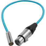Kondor Blue Mini-XLR Male to XLR Female Audio Cable for Canon C70 & BMPCC 6K/4K (Blue, 16