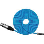 Kondor Blue Mini-XLR to XLR Female Cable for BMPCC 6K Pro & Canon C70 (Blue, 10') for the Blackmagic 6K G2