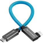 Kondor Blue Right-Angle USB-C 3.1 Gen 2 Cable (12