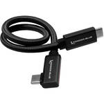Kondor Blue Right-Angle USB-C 3.1 Gen 2 Cable (12