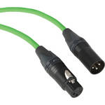 Kopul Premium Performance 3000 Series Neutrik XLR Male to XLR Female Microphone Cable (25', Green) for the Sony FX3